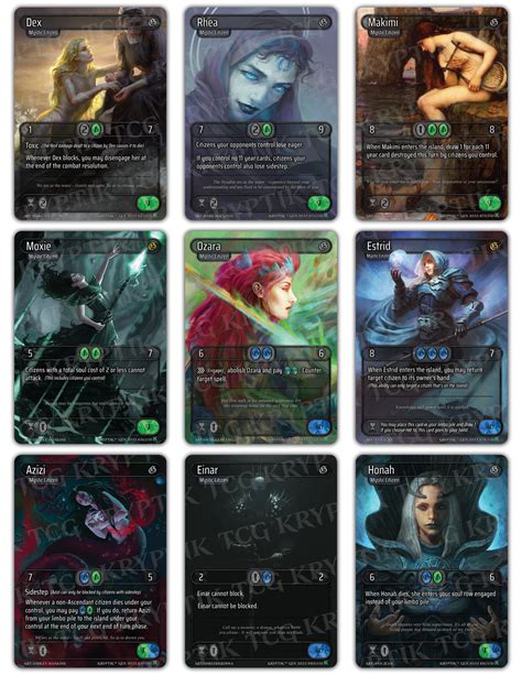 Kryptik tcg - Welcome to Kryptik Trading Card game, the world's first community developed TCG! Visit our website to play online for free today. 1st edition print run of our first set, Genesis, scheduled for Q1 ... 